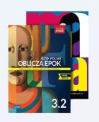 Okładka książki J. polski LO 3/2 Oblicza epok podr. arkusze ZPiR