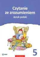 Okładka książki J.Polski  SP 5 Czytanie ze zrozumieniem WSiP