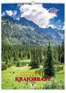 Opakowanie Kalendarz 2026 A4 ścienny na spirali krajobrazy