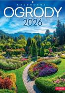 Opakowanie Kalendarz 2026 A4 Wieloplanszowy Ogrody