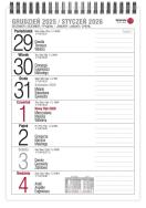 Opakowanie Kalendarz 2026 A5 biurkowy tygodniowy MIX