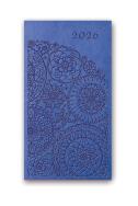 Opakowanie Kalendarz 2026 A6 tygodniowy Vivella Relief Niebieski