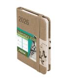 Okładka książki Kalendarz 2026 Awangarda A7 TDW beżowy