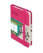 Okładka książki Kalendarz 2026 Awangarda A7 TDW różowy