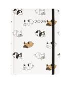 Opakowanie Kalendarz 2026 B6 dzienny Psy