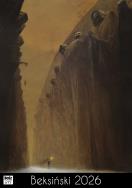 Kalendarz 2026 Beksiński A3 wzór 4. Autor: Szymanik Bartosz. ZdrowePodejscie.pl Okładka książki Kalendarz 2026 Beksiński A3 wzór 4