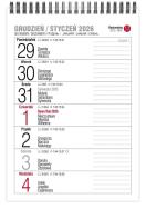 Opakowanie Kalendarz 2026 biurkowy tygodniawy pionowy MIX