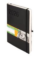 Okładka książki Kalendarz 2026 Impresja B5 DNS czarny