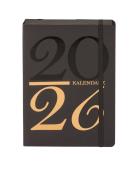 Okładka książki Kalendarz 2026 Kraft A5 DNS czarny