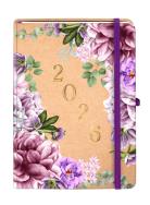 Okładka książki Kalendarz 2026 Kraft A5 TNS Lilie