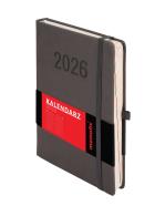 Okładka książki Kalendarz 2026 Memofix A5 DNS grafitowy