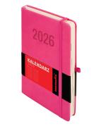 Kalendarz 2026 Memofix A5 DNS różowy. Autor: -. ZdrowePodejscie.pl Okładka książki Kalendarz 2026 Memofix A5 DNS różowy