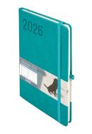 Okładka książki Kalendarz 2026 Minimalizm A5 TNS turkus