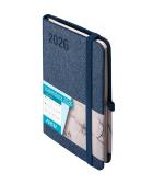 Okładka książki Kalendarz 2026 Sakura A6 TDW granat