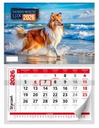 Opakowanie Kalendarz 2026 ścienny miesięczny lux