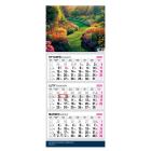 Opakowanie Kalendarz 2026 trójdzielny premium Ogród