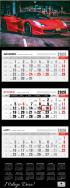 Kalendarz 2026 trójdzielny premium super car. Wydawca: Pan Kalendarzyk. ZdrowePodejscie.pl Opakowanie Kalendarz 2026 trójdzielny premium super car