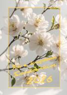 Okładka książki Kalendarz 2026 z księdzem Twardowskim - Kwiat