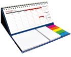 Opakowanie Kalendarz 2026 z notesem tygodniowy spiralowany granat