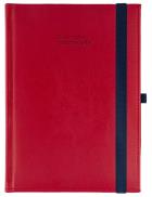 Opakowanie Kalendarz naucz. 2025/26 A5 Nebraska gumka czerw.