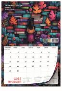 Opakowanie Kalendarz szkolny z magnesem 2025/2026