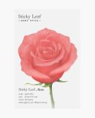 Opakowanie Karteczki samoprzylepne Róża czerwona S