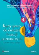 Karty pracy do ćwiczeń funkcji poznawczych. Cz. Autor: Ilona Bidzan-Bluma, Dąbrowska. ZdrowePodejscie.pl Okładka książki Karty pracy do ćwiczeń funkcji poznawczych. Cz