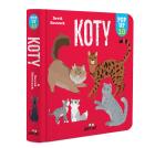 Koty. Autor: Hawcock David. ZdrowePodejscie.pl Okładka książki Koty