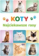 Koty. Najciekawsze rasy. Autor: Opracowanie zbiorowe. ZdrowePodejscie.pl Okładka książki Koty. Najciekawsze rasy