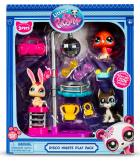 Opakowanie Littlest Pet Shop Disco z 3 figurkami seria 3 LPS00637