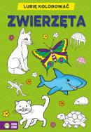 Okładka książki Lubię kolorować. Zwierzęta