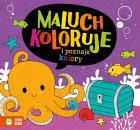 Okładka książki Maluch koloruje i poznaje kolory - uszkodzone