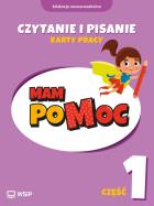 Okładka książki MAM poMOC. Czytanie i pisanie. Klasy 1-3 KP cz.1
