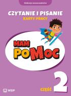 Okładka książki MAM poMOC. Czytanie i pisanie. Klasy 1-3 KP cz.2