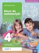 Okładka książki Matematyka SP 4 Klucz do matematyki podr. cz.1 NPP
