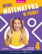 Okładka książki Matematyka SP 4 Nowa matematyka w punkt podręcznik