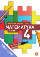 Okładka książki Matematyka z plusem 4 Niezbędnik na dobry start