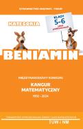 Matematyka z wesołym kangurem. Beniamin w.2024. Autor:   Praca zbiorowa. ZdrowePodejscie.pl Okładka książki Matematyka z wesołym kangurem. Beniamin w.2024