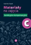 Materiały na zajęcia korekcyjno-kompensacyjne. Część C. Autor: Kazimierz Słupek. ZdrowePodejscie.pl Okładka książki Materiały na zajęcia korekcyjno-kompensacyjne. Część C