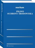 Okładka książki Meritum. Prawo ochrony środowiska