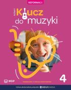 Okładka książki Muzyka SP 4 Nowy klucz do muzyki podręcznik