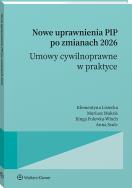 Okładka książki Nowe uprawnienia PIP po zmianach 2026. Umowy cywilnoprawne w praktyce