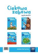 Okładka książki Pakiet: Ciekawa zabawa. 6-latki. Karty pracy cz.4