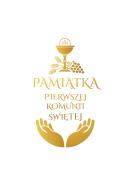 Okładka książki Pamiątka Pierwszej Komunii Świętej B5 - uszkodzone