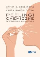 Peelingi chemiczne w praktyce klinicznej. Autor: Nowowiejska Laura. ZdrowePodejscie.pl Okładka książki Peelingi chemiczne w praktyce klinicznej