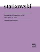 Okładka książki Pieces caracteristiques op. 27