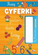 Okładka książki Piszę cyferki. Mazak ścieralny