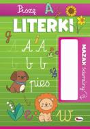 Okładka książki Piszę literki. Mazak ścieralny