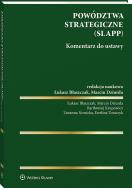 Okładka książki Powództwa strategiczne (SLAPP). Komentarz do ustawy
