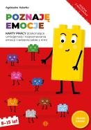 Poznaję emocje. Karty pracy dla dzieci.... Autor: Agnieszka Kolanko. ZdrowePodejscie.pl Okładka książki Poznaję emocje. Karty pracy dla dzieci...